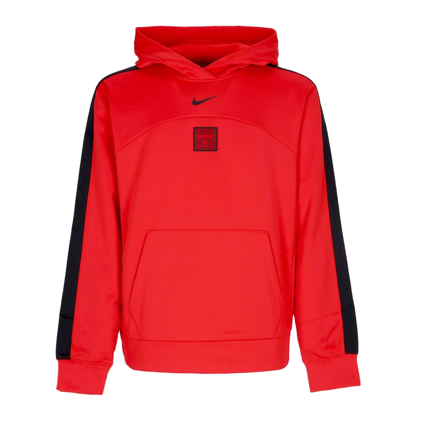 NIKE NBA Felpa Cappuccio Uomo Nba Courtside Starting Five Hoodie Chibul University Red/black/black - 3