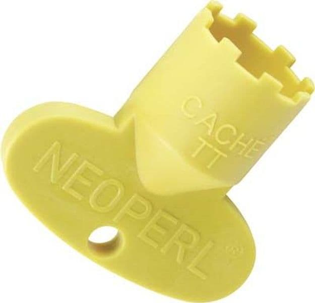 Chiave Aeratore Cache Honeycomb Tt Neoperl Plastica Gialla M16.5X1 10 Pezzi - 2