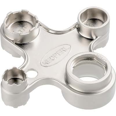 Chiave Aeratore Universale Neoperl Acciaio Nichelato - 2