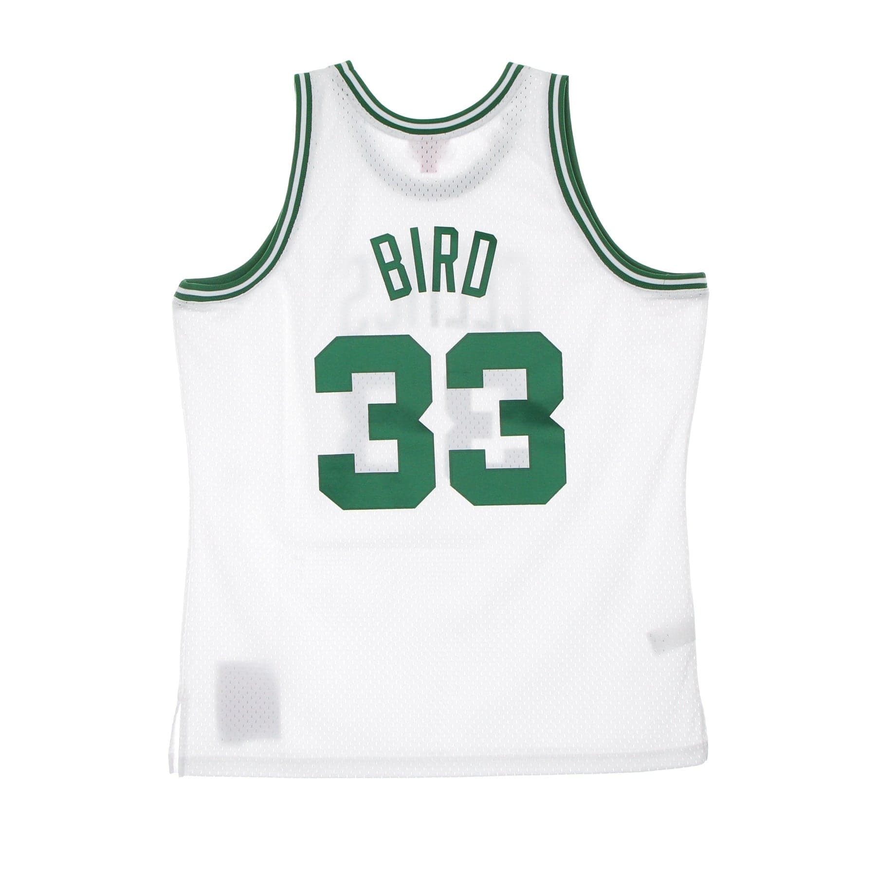 MITCHELL &amp; NESS Canotta Basket Uomo Nba Swingman Jersey Hardwood Classics No 33 Larry Bird 1985-86 Boscel Home Original Team Colors - 4