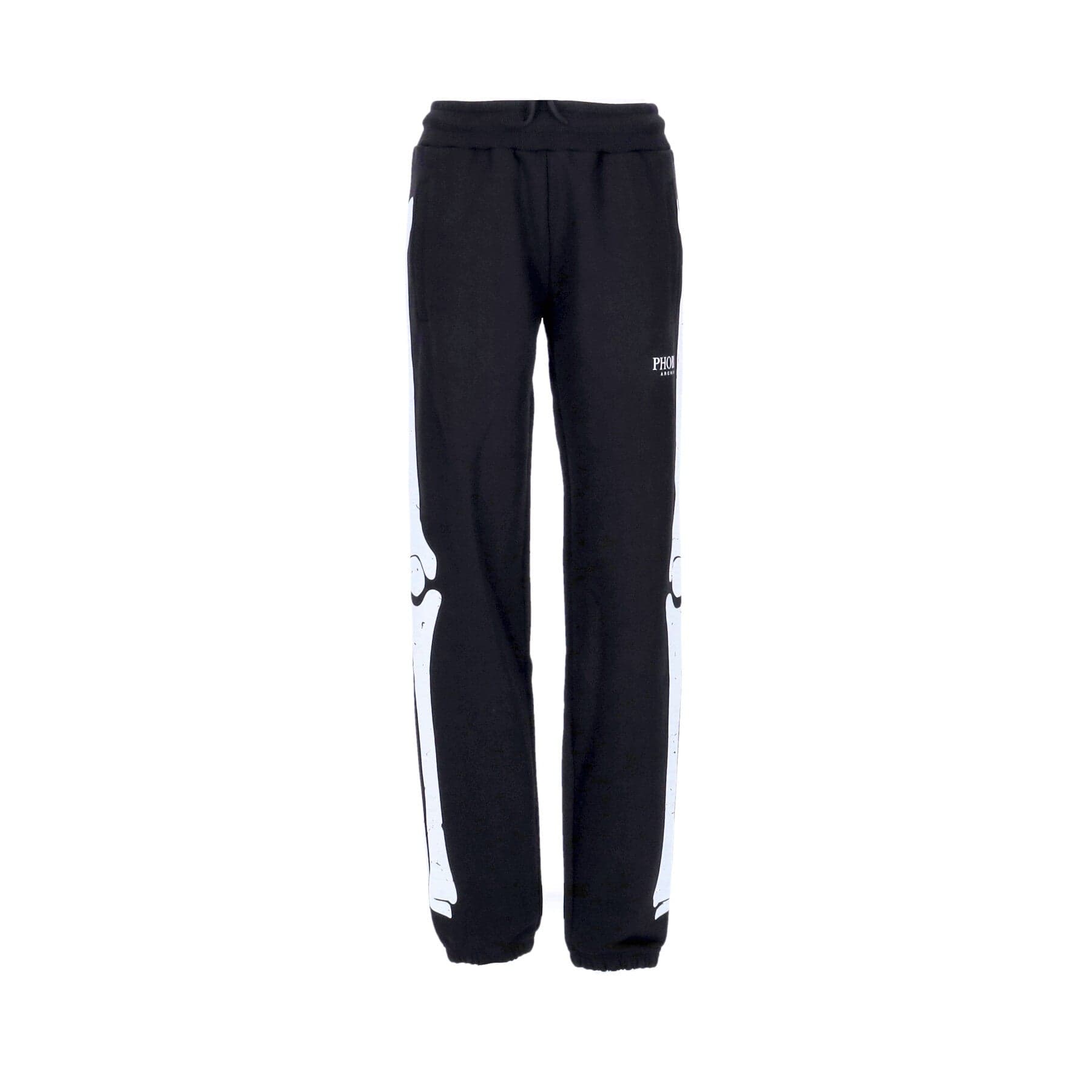 PHOBIA Pantalone Tuta Leggero Uomo Skeleton Print Pants Black/white - 4
