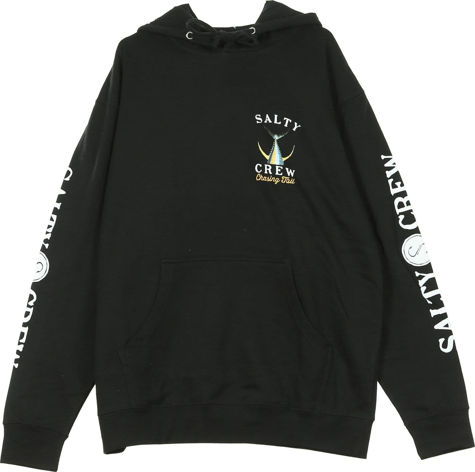 SALTY CREW Felpa Cappuccio Uomo Tailed Fleece Black - 5