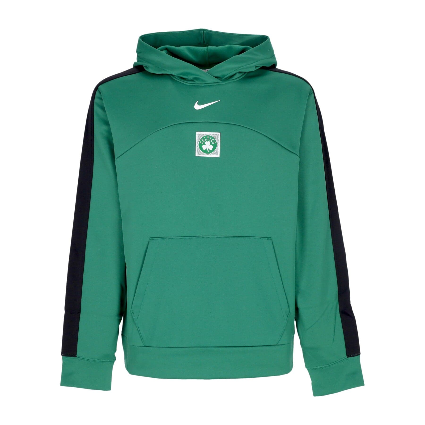 NIKE NBA Felpa Cappuccio Uomo Nba Courtside Starting Five Hoodie Boscel Clover/black/white - 3