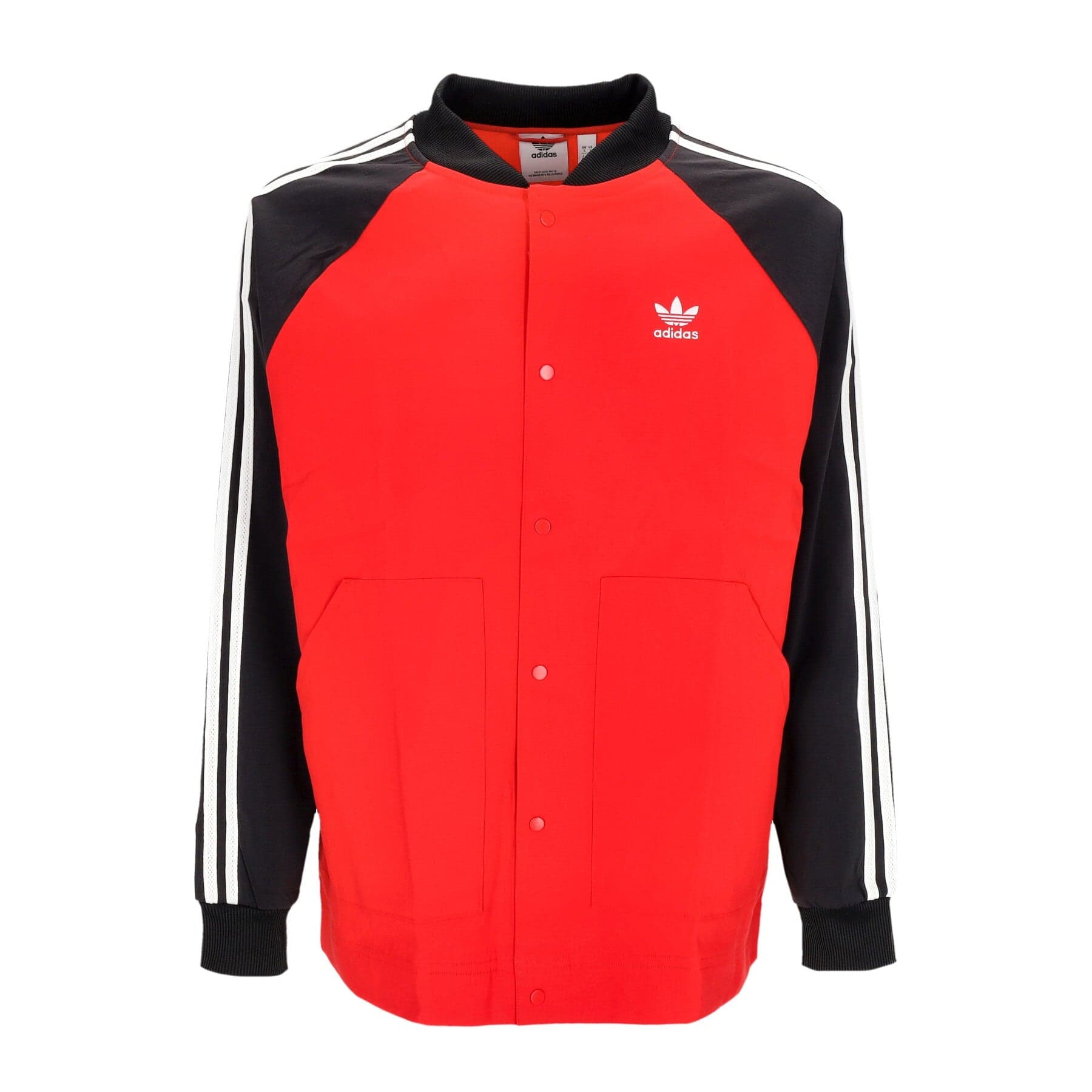 Adidas Giacca a Vento Uomo Sst Woven Jacket Better Scarlet/black - 3