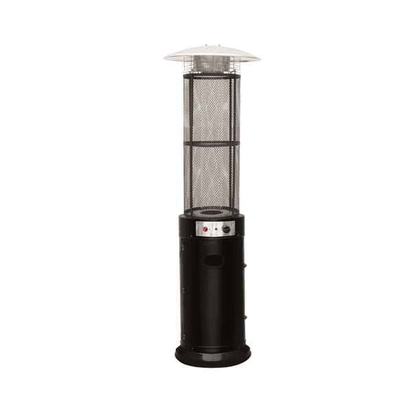 Stufa a Fungo con Tubo Vetro 11000 W Col Nero - 3