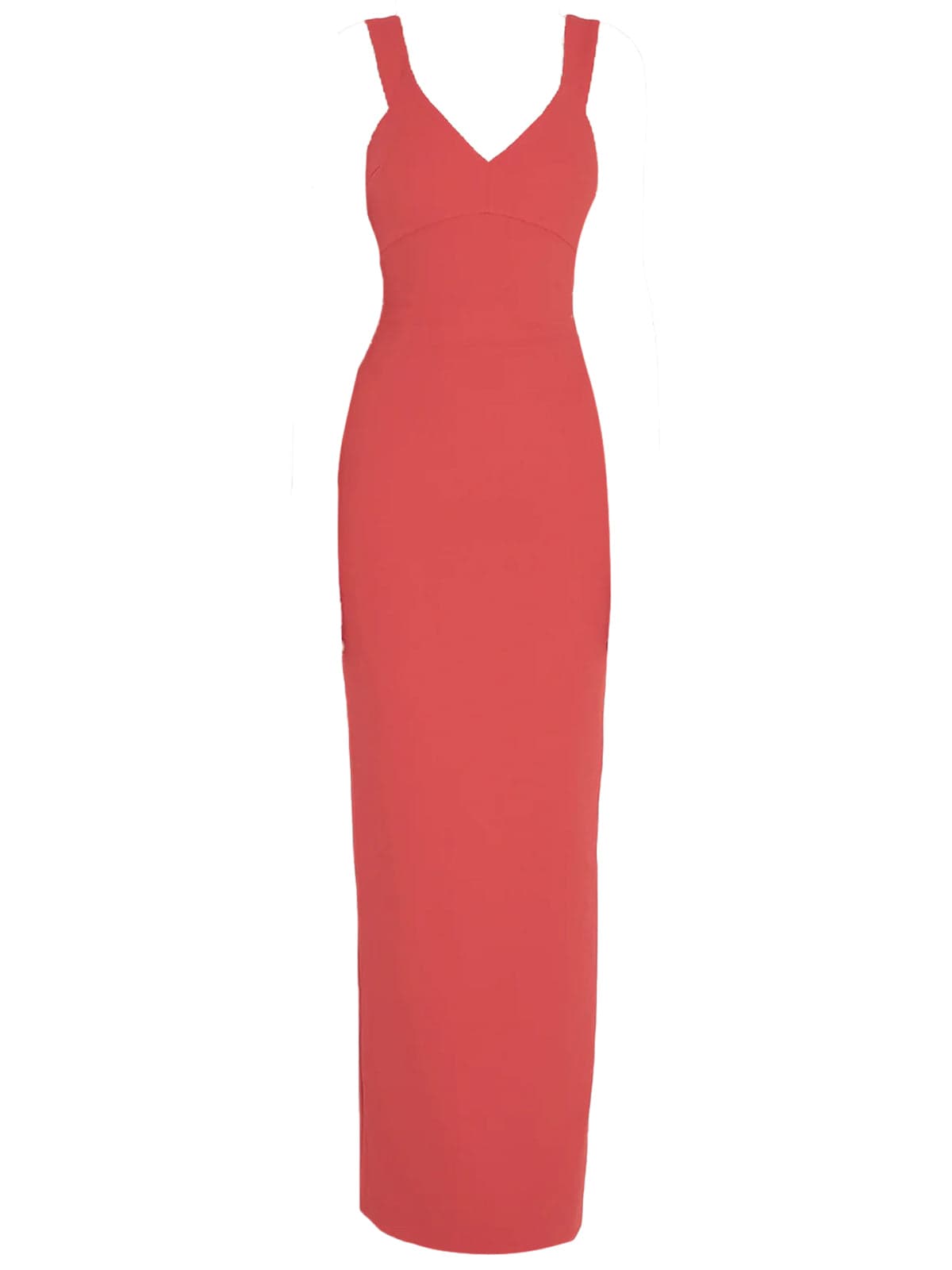 SOLACE LONDON Solace London - Vestito Maxi Dress Nalani Nero e Rosso da Donna - 6