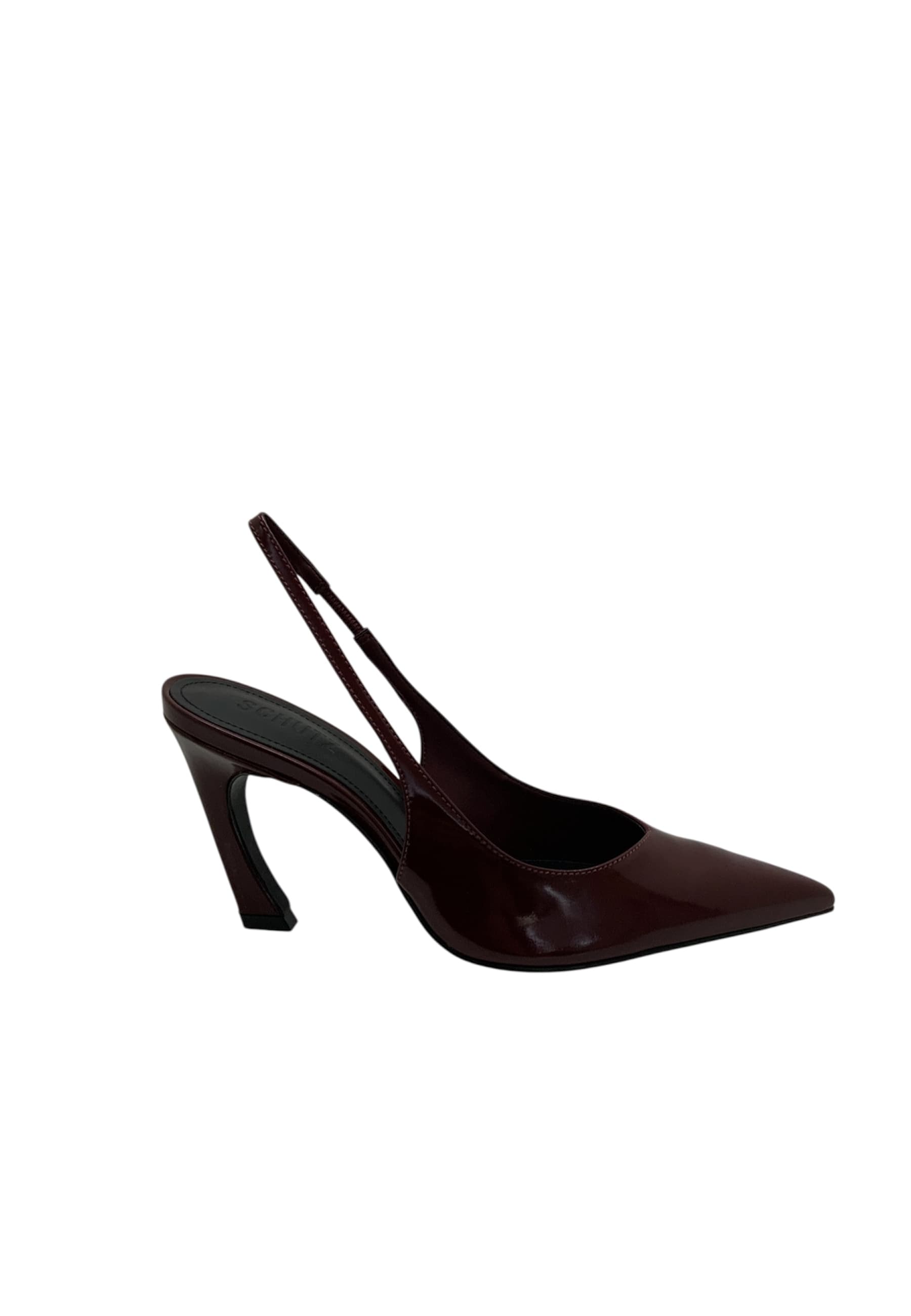 Schutz Slingback tacco 10cm Donna SCHUTZ in vernice - 3