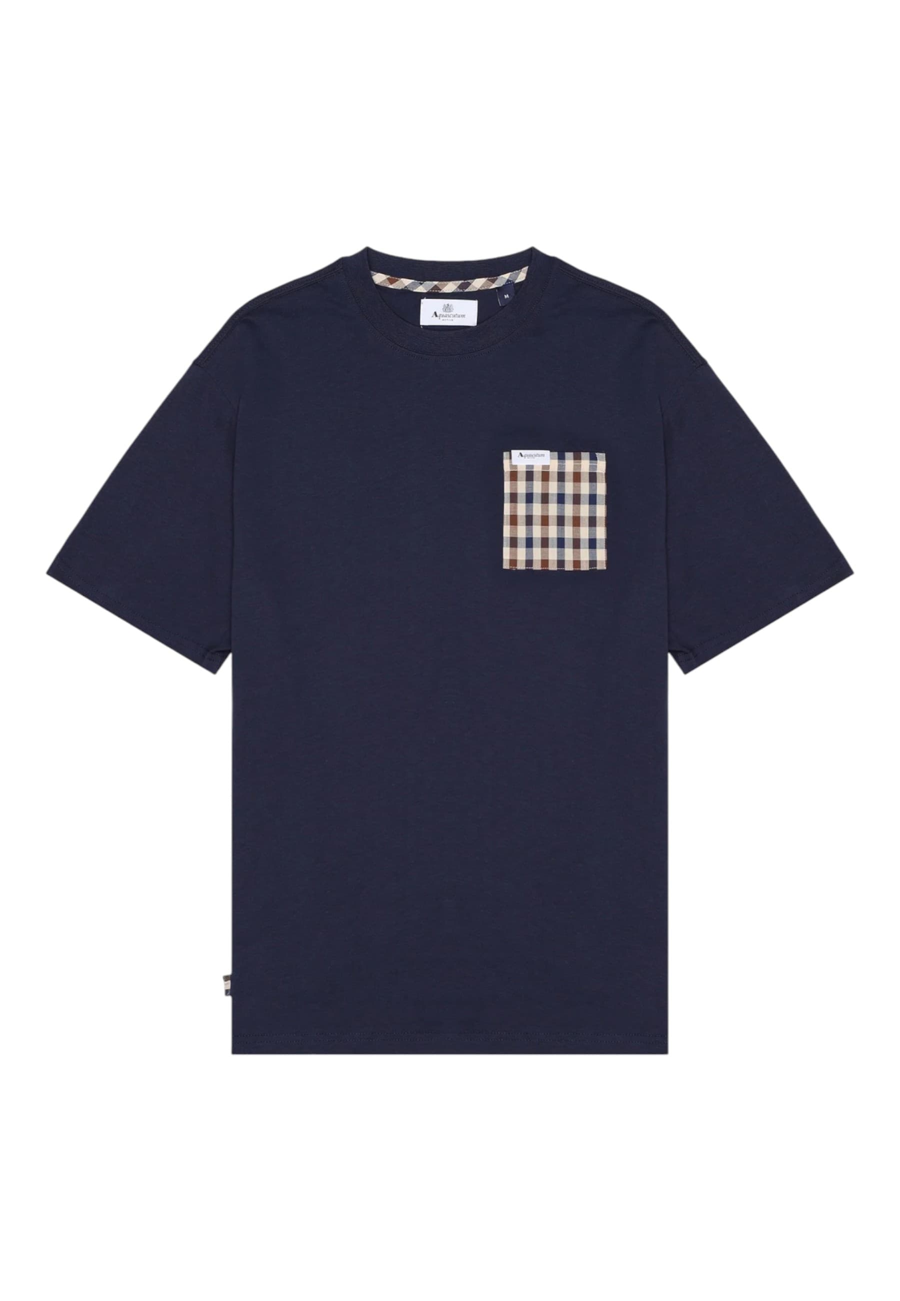 AQUASCUTUM T-shirt Uomo Aquascutum ICON TS009 11 NAVY - 5