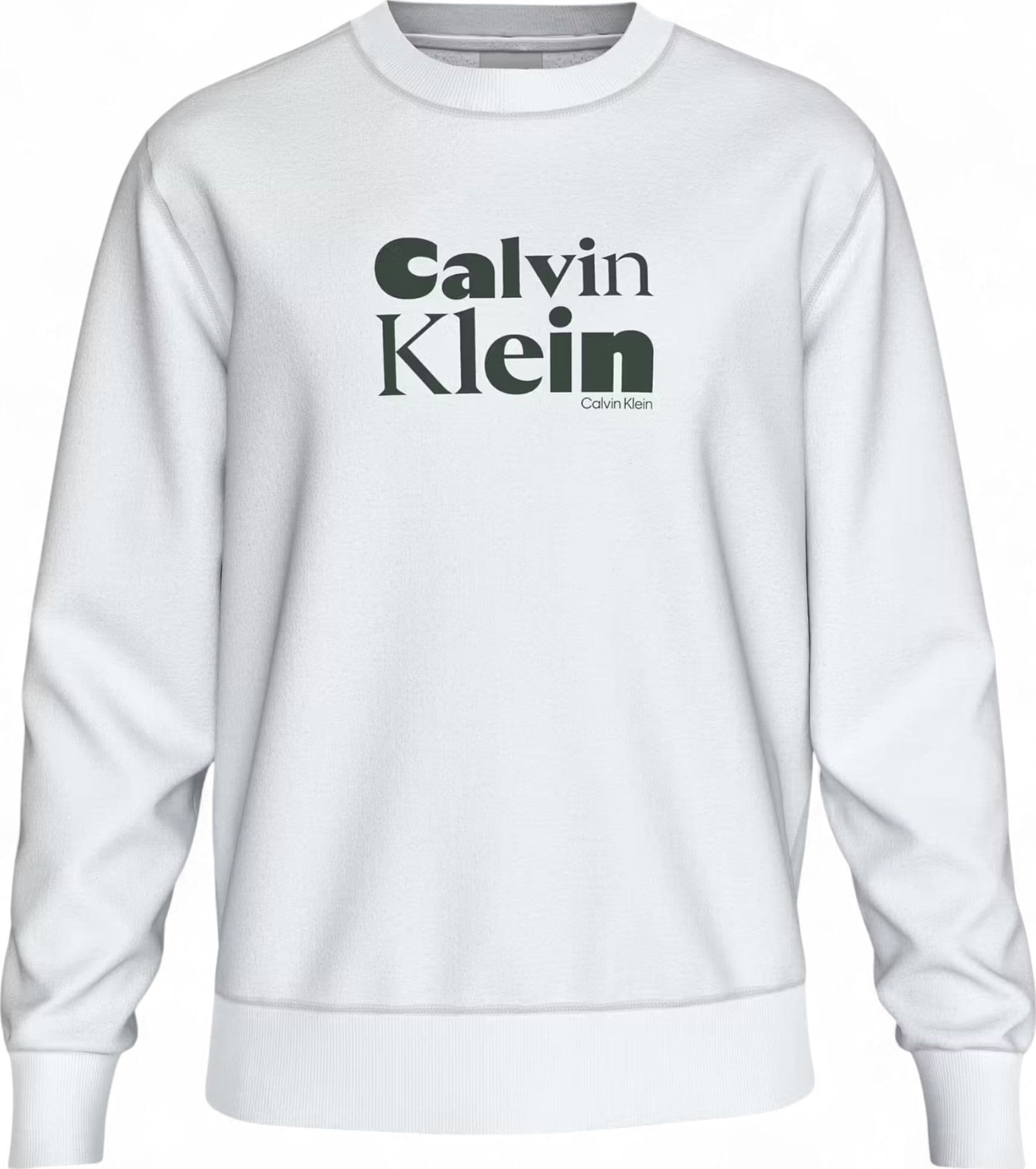 calvin klein Felpa Uomo Calvin Klein LV04LD242G YAF – WHITE