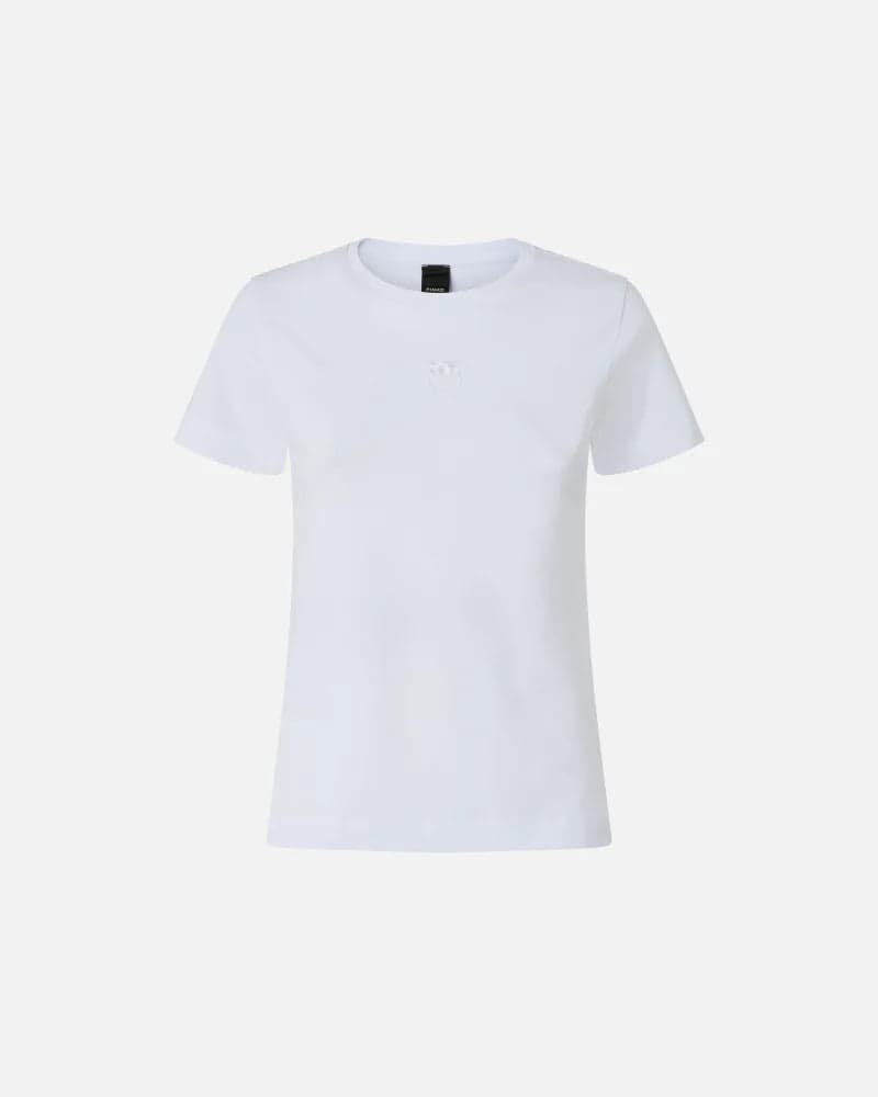 Pinko   BUSSOLOTTO T-SHIRT JERSEY PATCH FW25 - 7