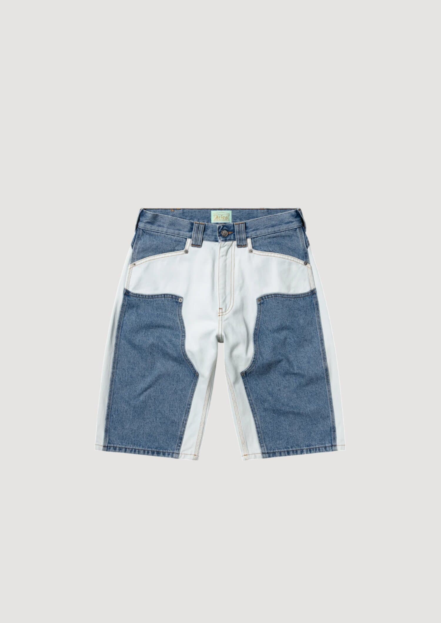 ARIES Patchwork Western Carpenter Shorts - 3