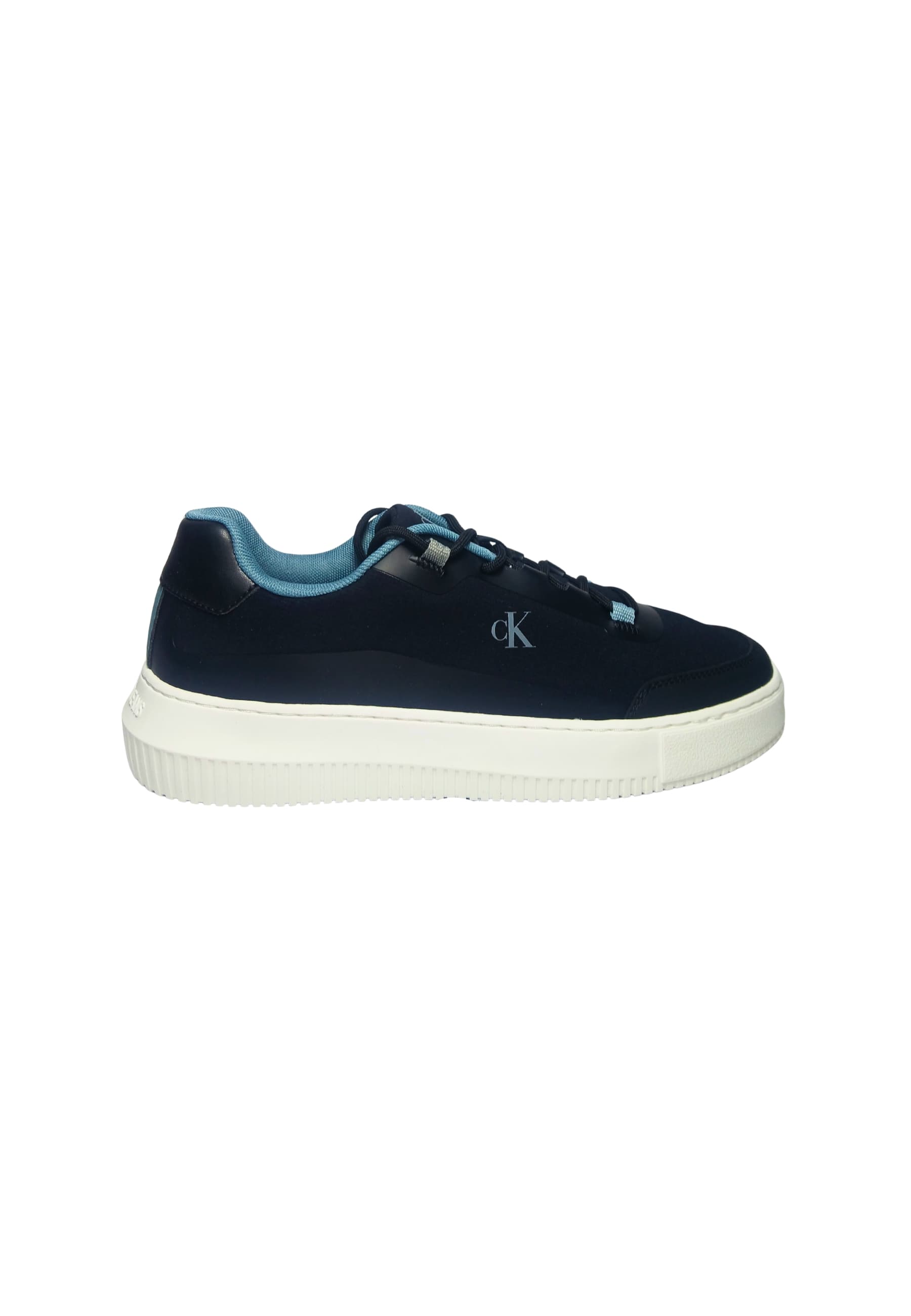 CALVIN KLEIN JEANS Scarpe Uomo Calvin Klein Jeans Sneakers basse, logo laterale, chiusura lacci - 6
