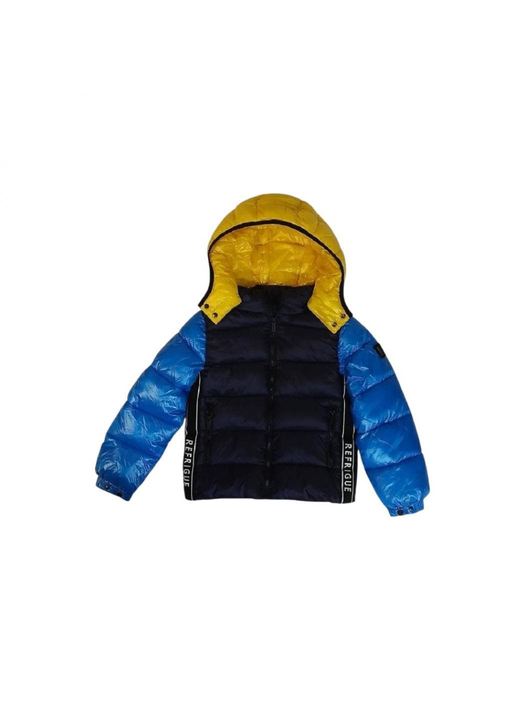 Refrigue Piumino Bambino  2831_O0166 BLU-AZZURRO-GIALLO - 6