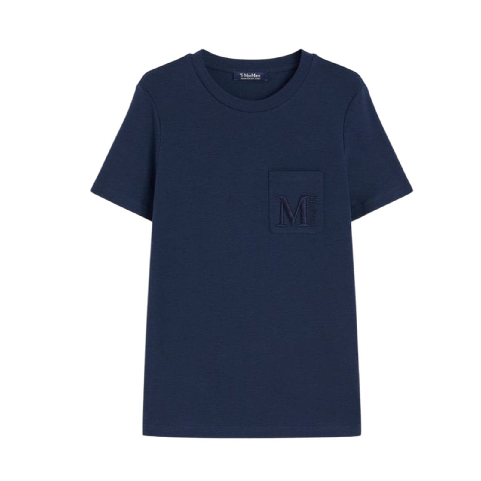 MAX MARA t-shirt donna max mara - madera - blu - 4