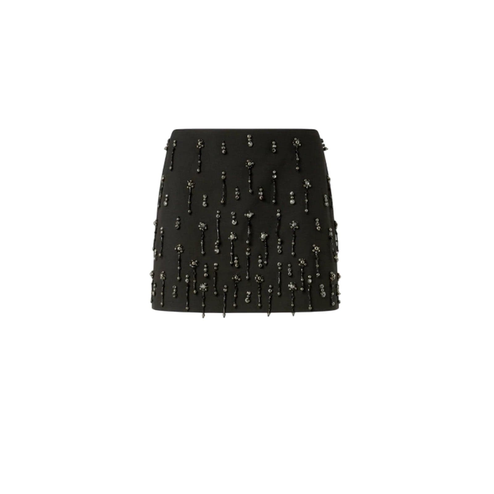Pinko gonne casual donna pinko - memory gonna poly viscosa - nero - 5