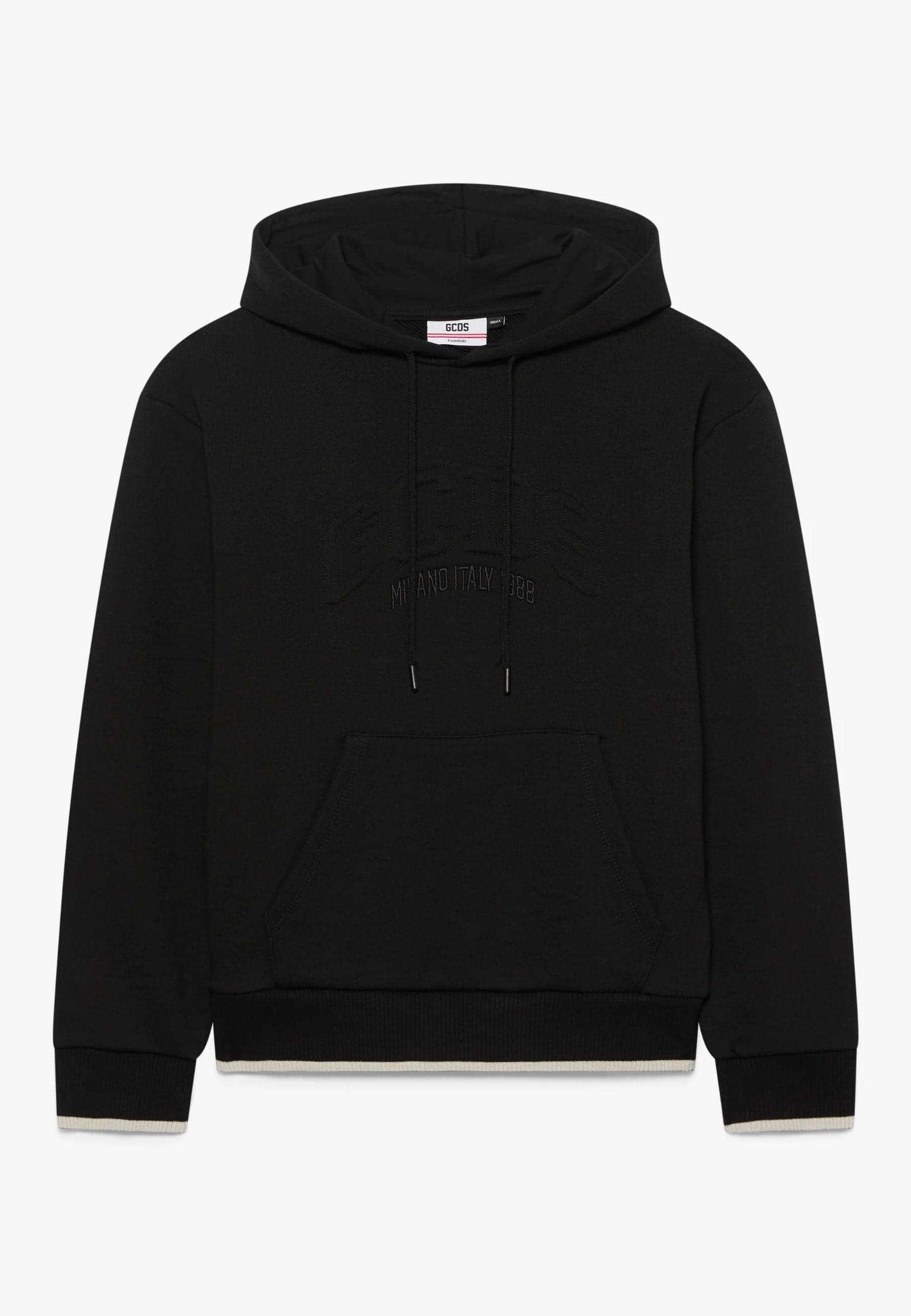 GCDS  FELPA LOGO LOUNGE HOODIE - 5