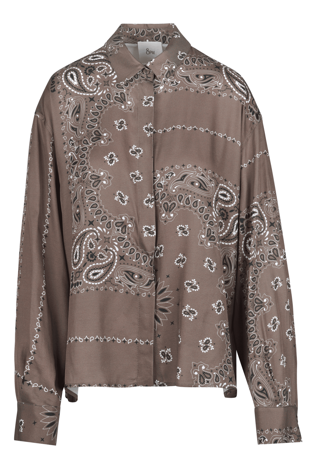 8PM 8pm - Camicia - 470487 - Moka - 7