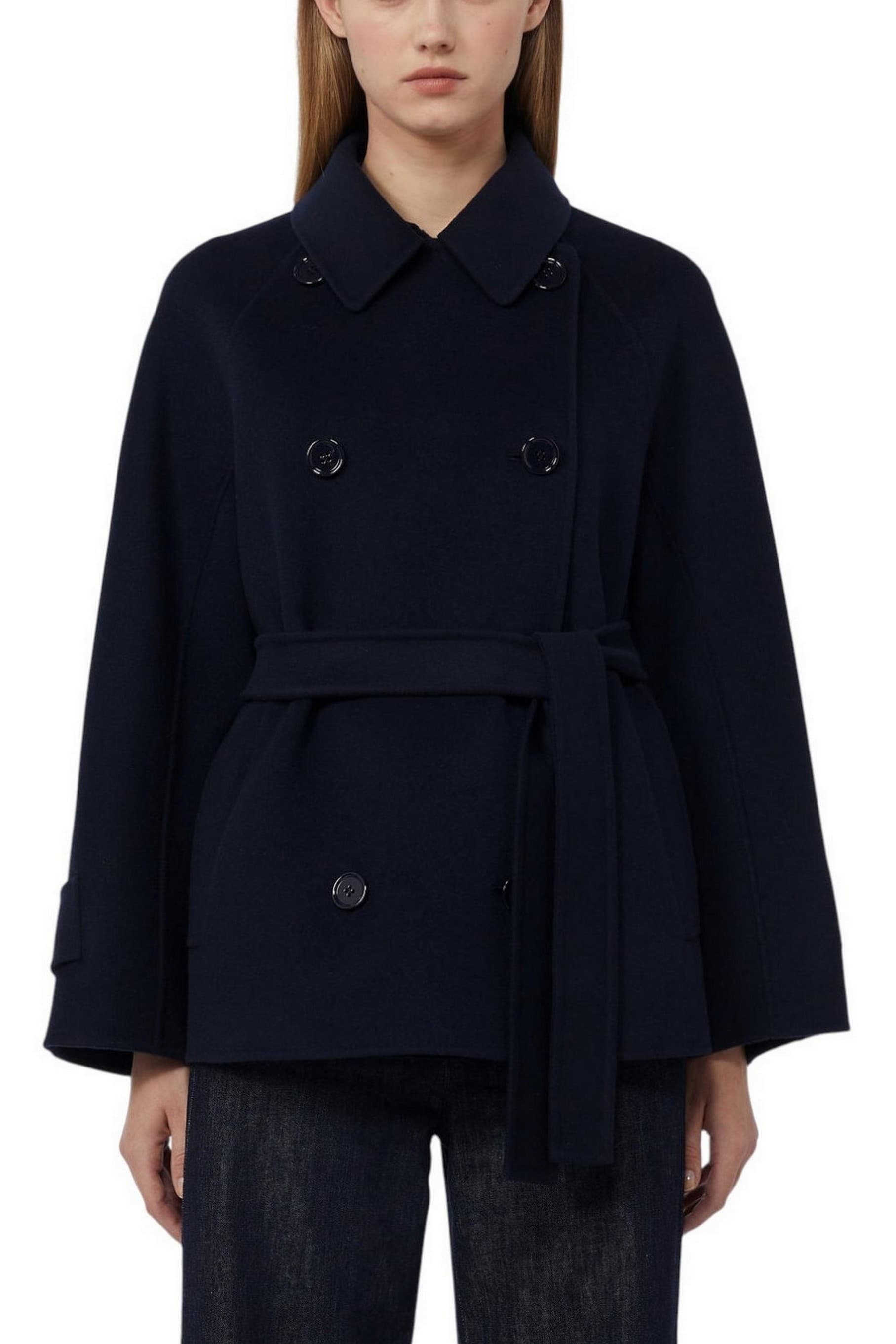 S Max Mara  Giacconi Blu - 4