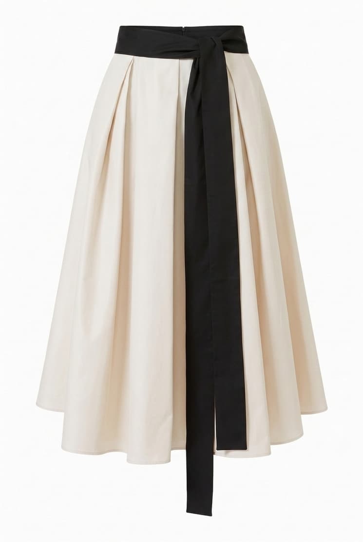 S Max Mara  Gonne Avorio - 4