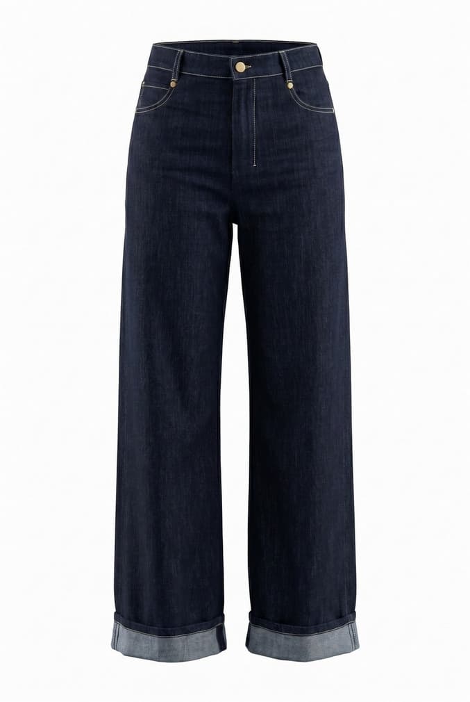 S Max Mara  Jeans Denim medio - 5