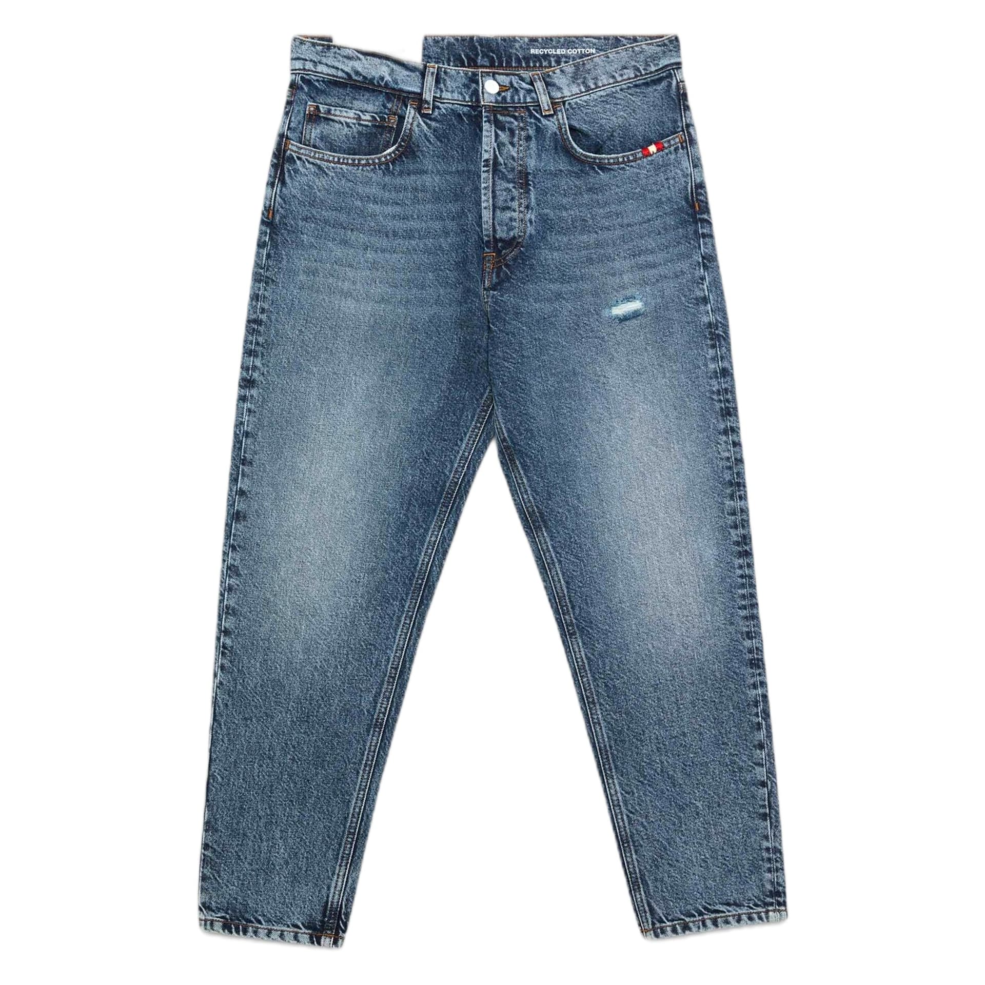 AMISH jeans amish jeremiah recycled denim - marble stone denim - 3