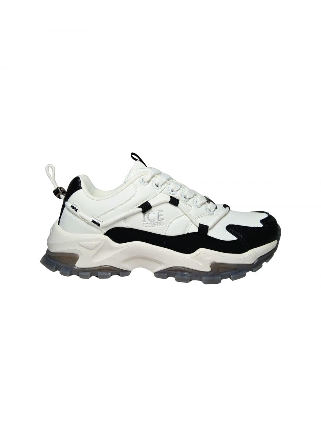 ICEBERG Scarpe Adulto unisex Iceberg Sneakers sportiva. Tomaia in pelle, inserti in camoscio. Dettagli white/black - 6