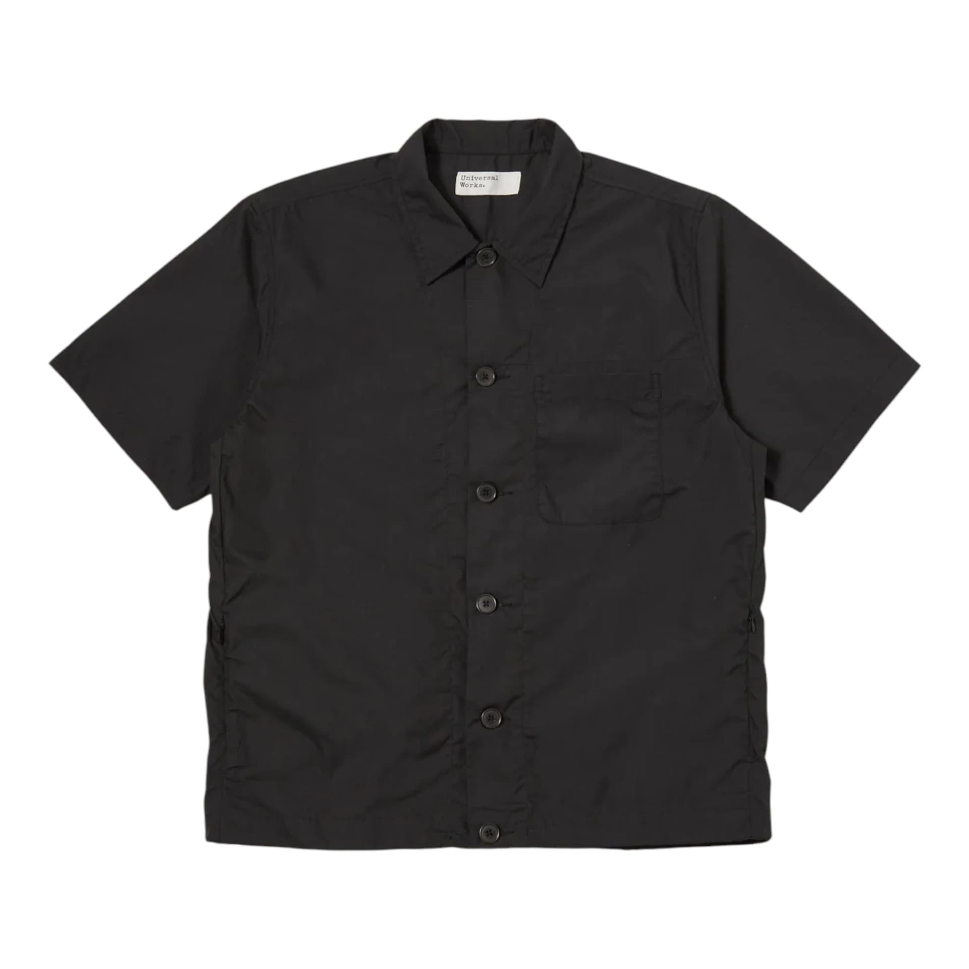 UNIVERSAL WORKS camicia universal works tech overshirt - black - 8