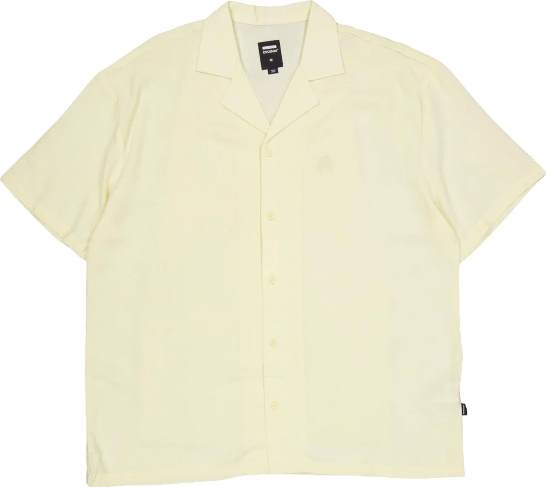 DRDENIM camicia dr denim madi shirt - light yellow embroidery - 5