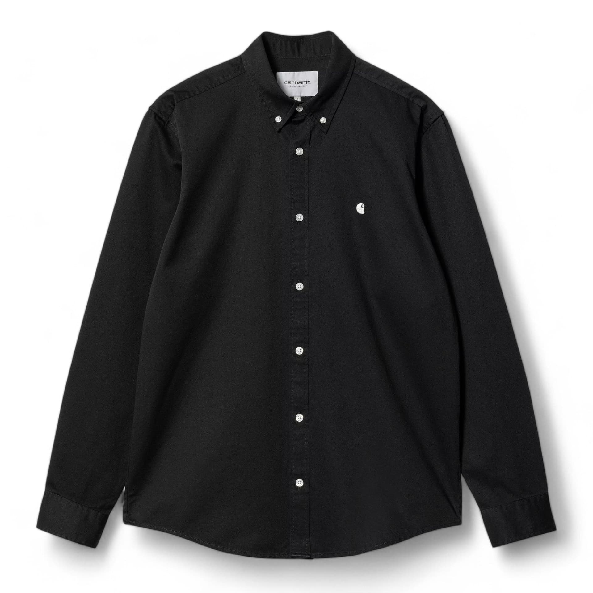 CARHARTT WIP carhartt wip l/s madison shirt - black / wax - 7