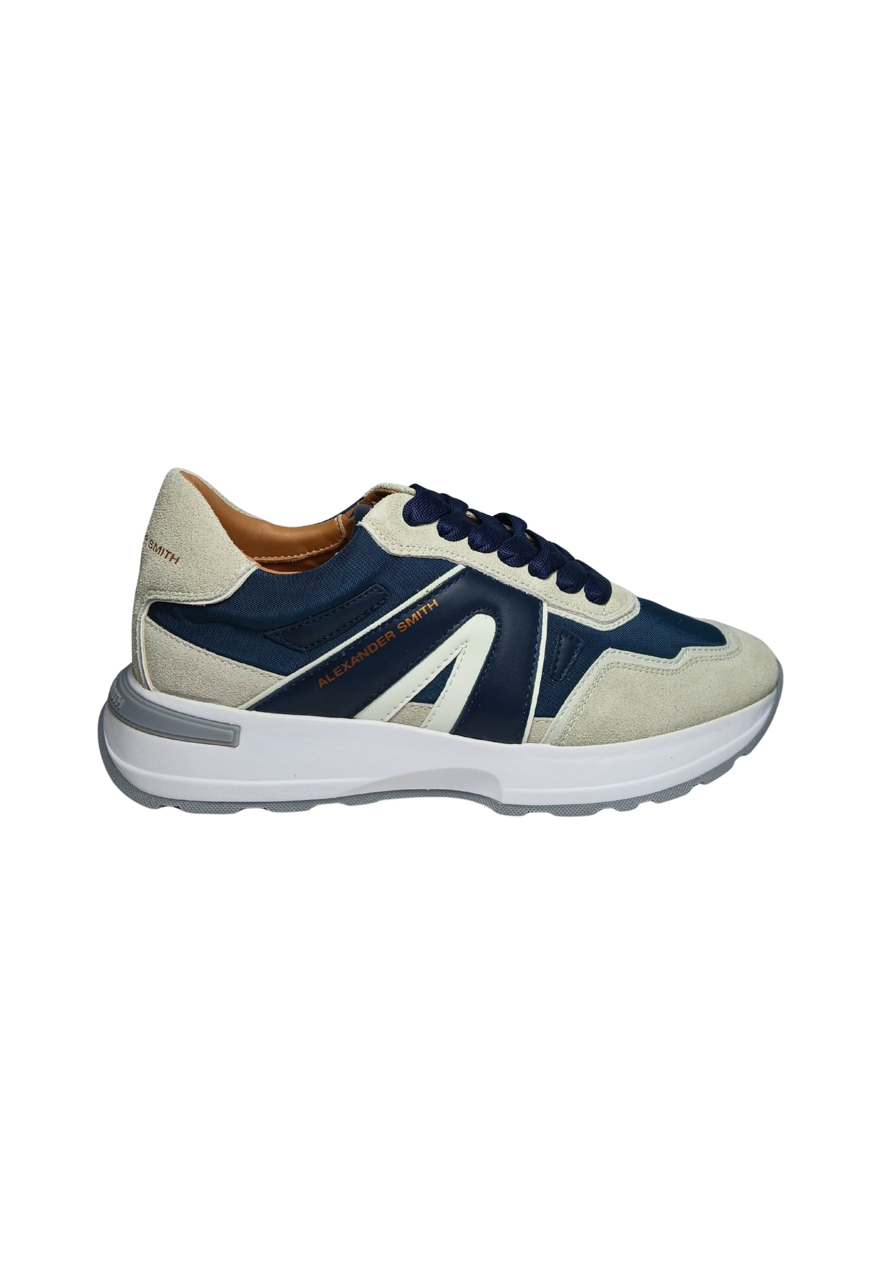 ALEXANDER SMITH Scarpe Uomo Alexander Smith Liverpool Man Blue Grey - 6