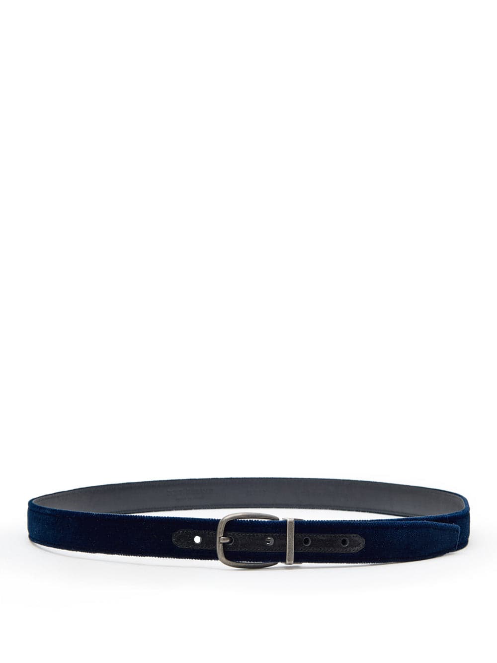 Dolce &amp; Gabbana Cintura in Suede Blu Scuro - 5