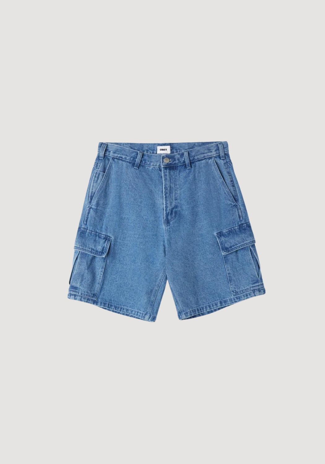 OBEY Bigwig Baggy Denim Cargo Short - 3