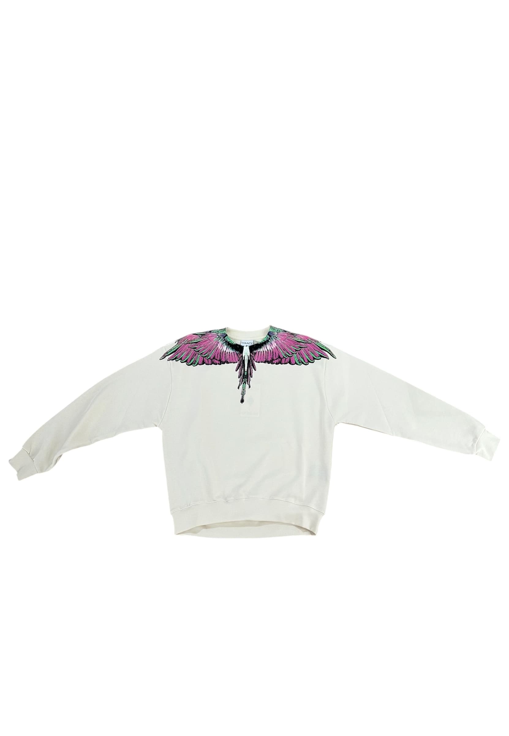 COUNTRY OF MILAN Felpa Donna  pink wings - 3