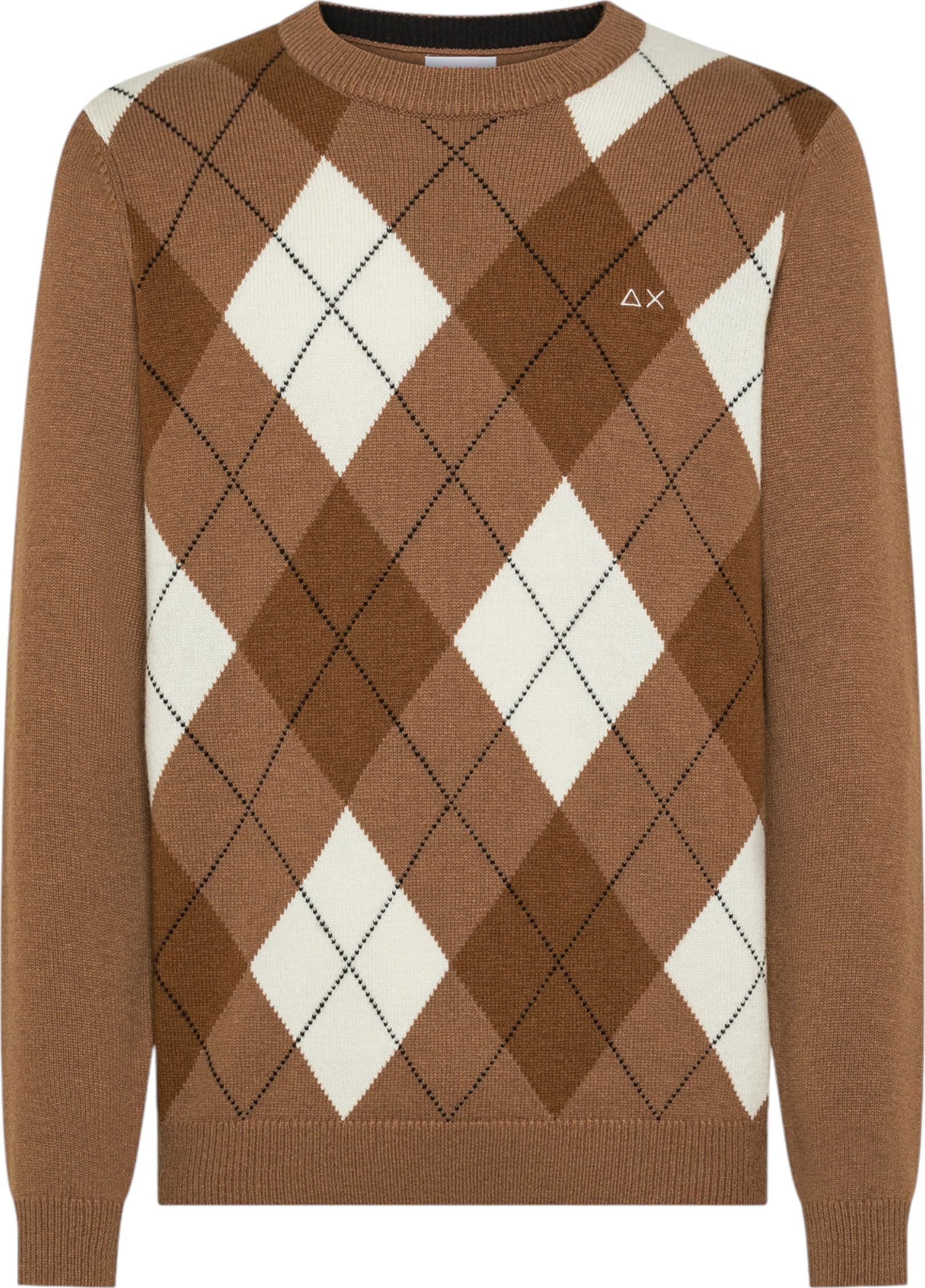 SUN68 Maglia Uomo Sun68 K45160/1793 DESERT – BROWN