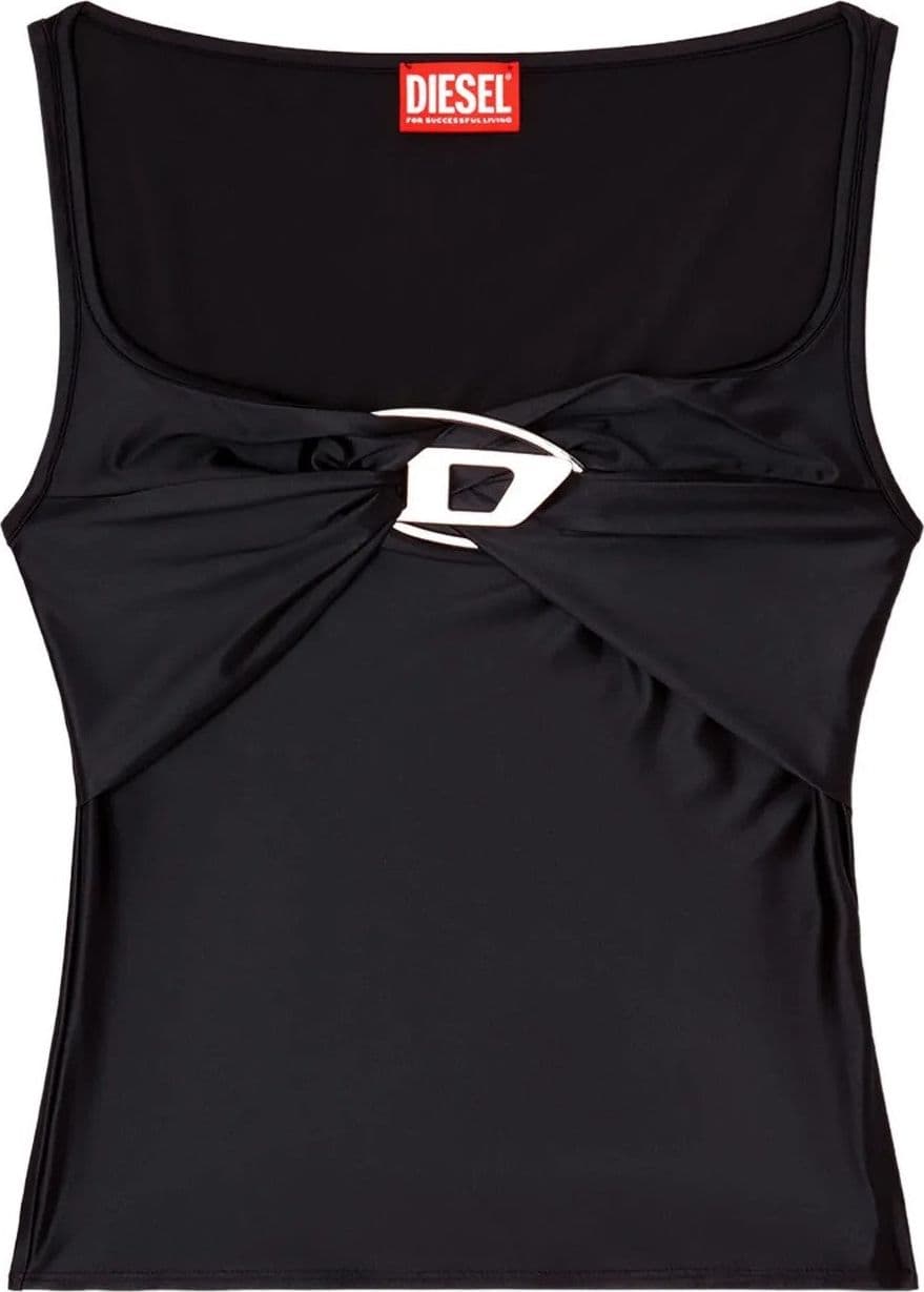 DIESEL Diesel - Top Nero da Donna