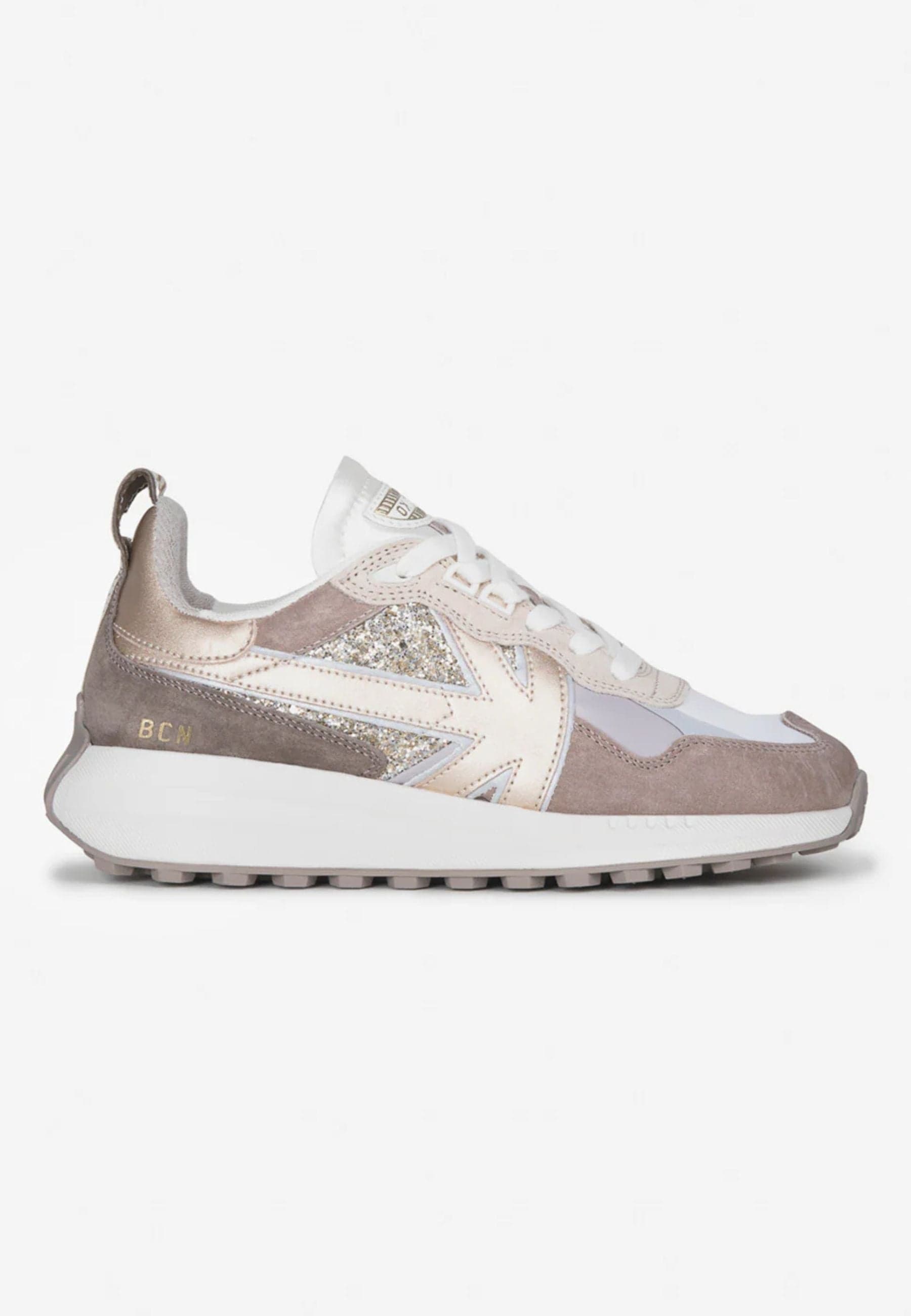 KAOTIKO  Sneakers DETROIT GLAM CHAMPAGNE - 5