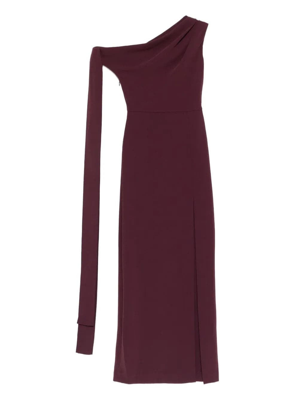 SOLACE LONDON Solace London - Vestito Maxi Dress Irina Nero e Viola da Donna - 11
