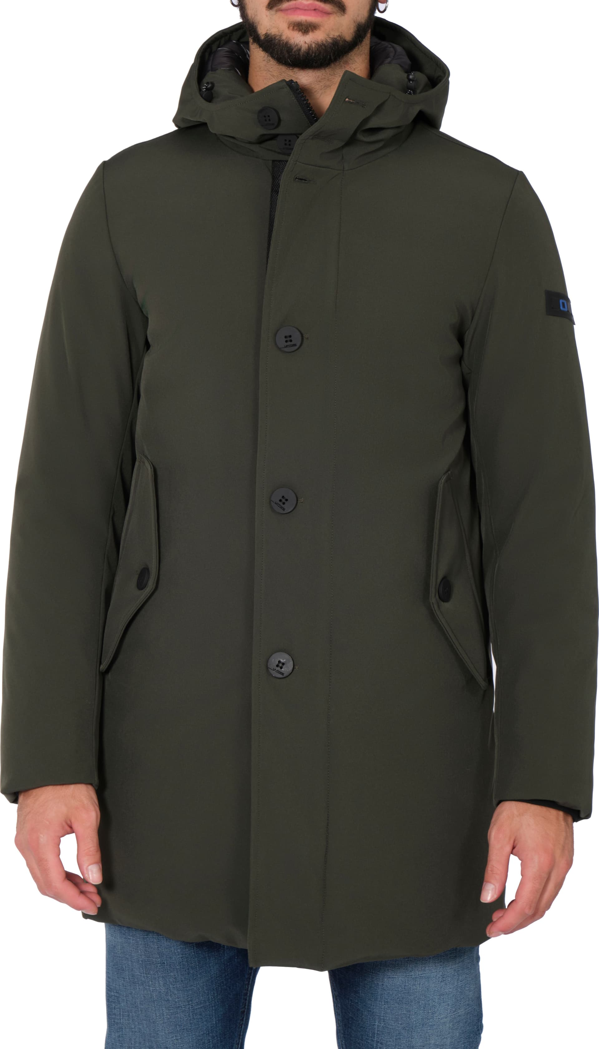 UP TO BE Up To Be - Parka Con  Cappuccio+bottoni URANUS 670 MIL - 4