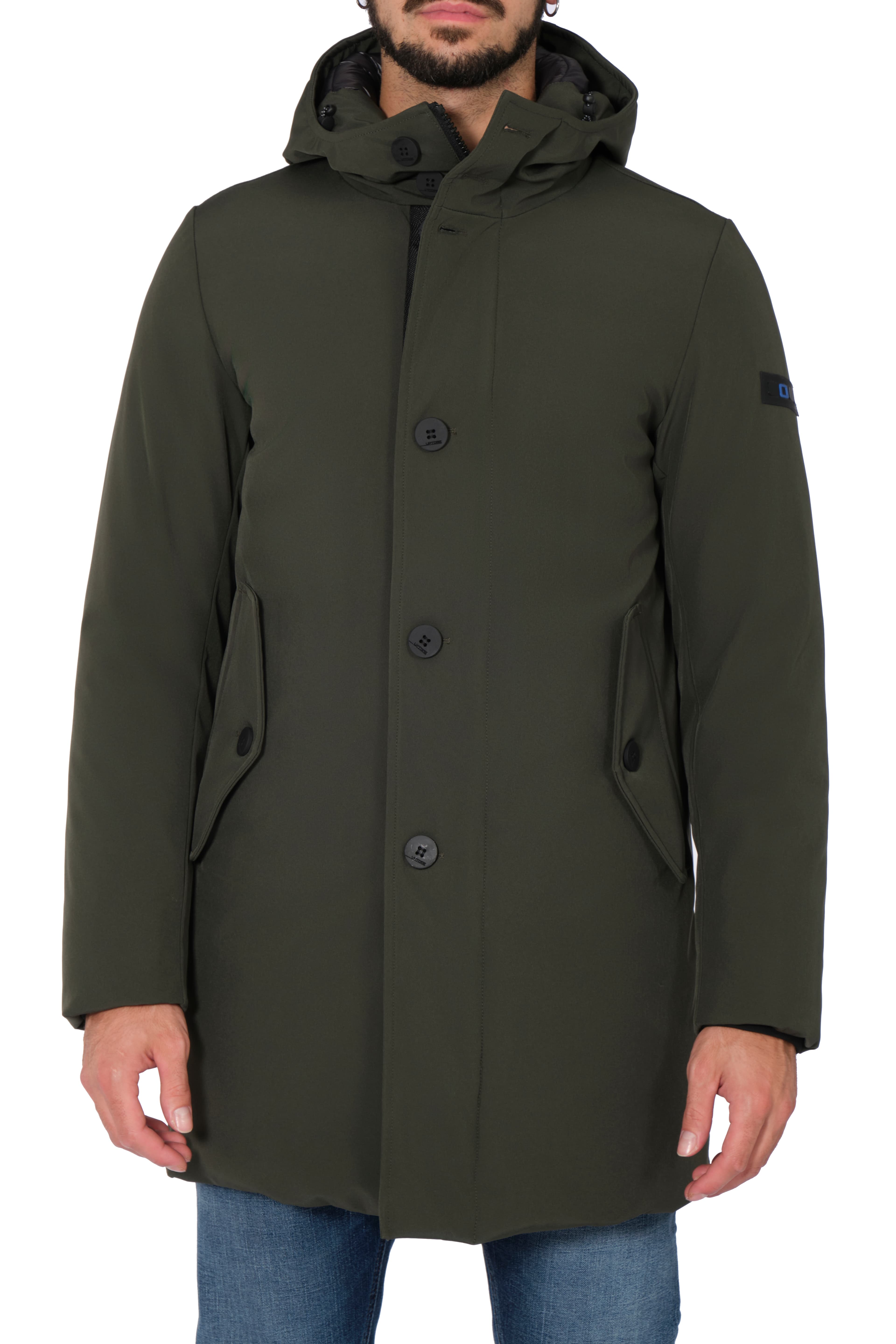 UP TO BE Up To Be - Parka Con  Cappuccio+bottoni URANUS 670 MIL - 4