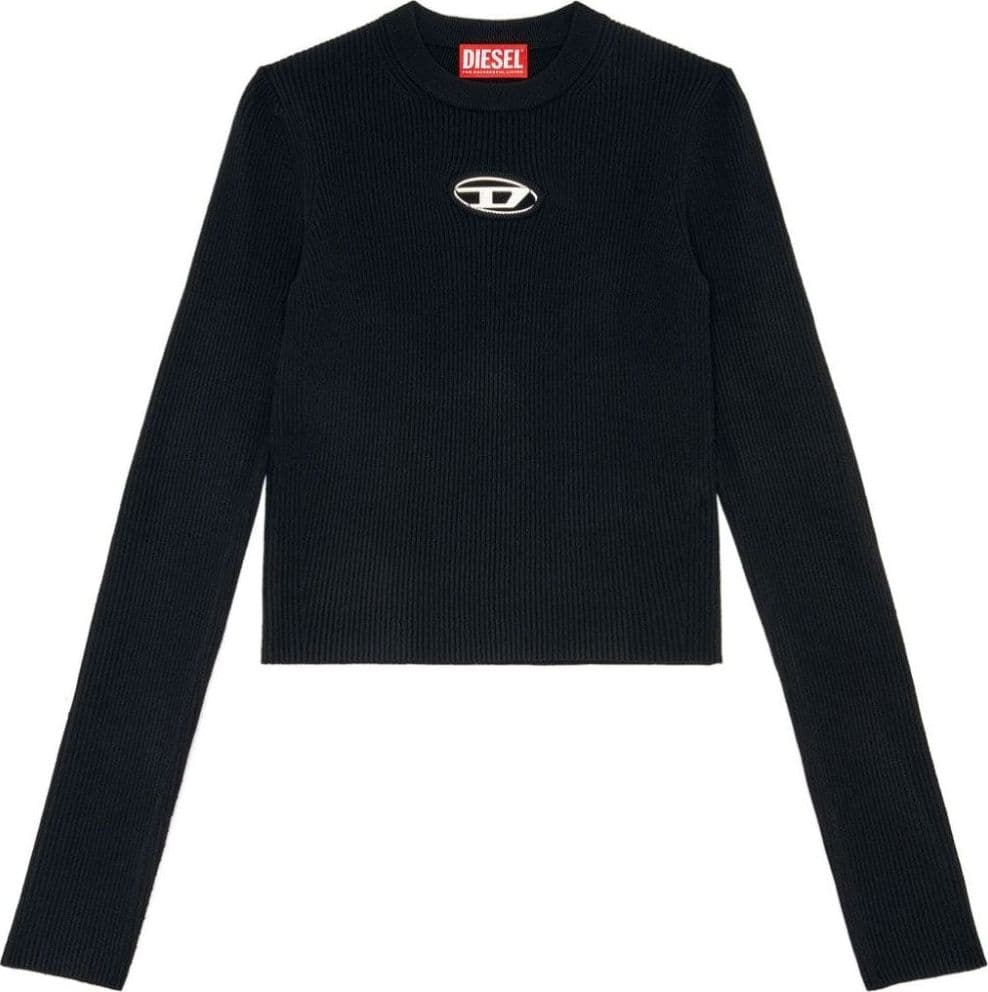 DIESEL Diesel - Maglia Nera da Donna – NERO