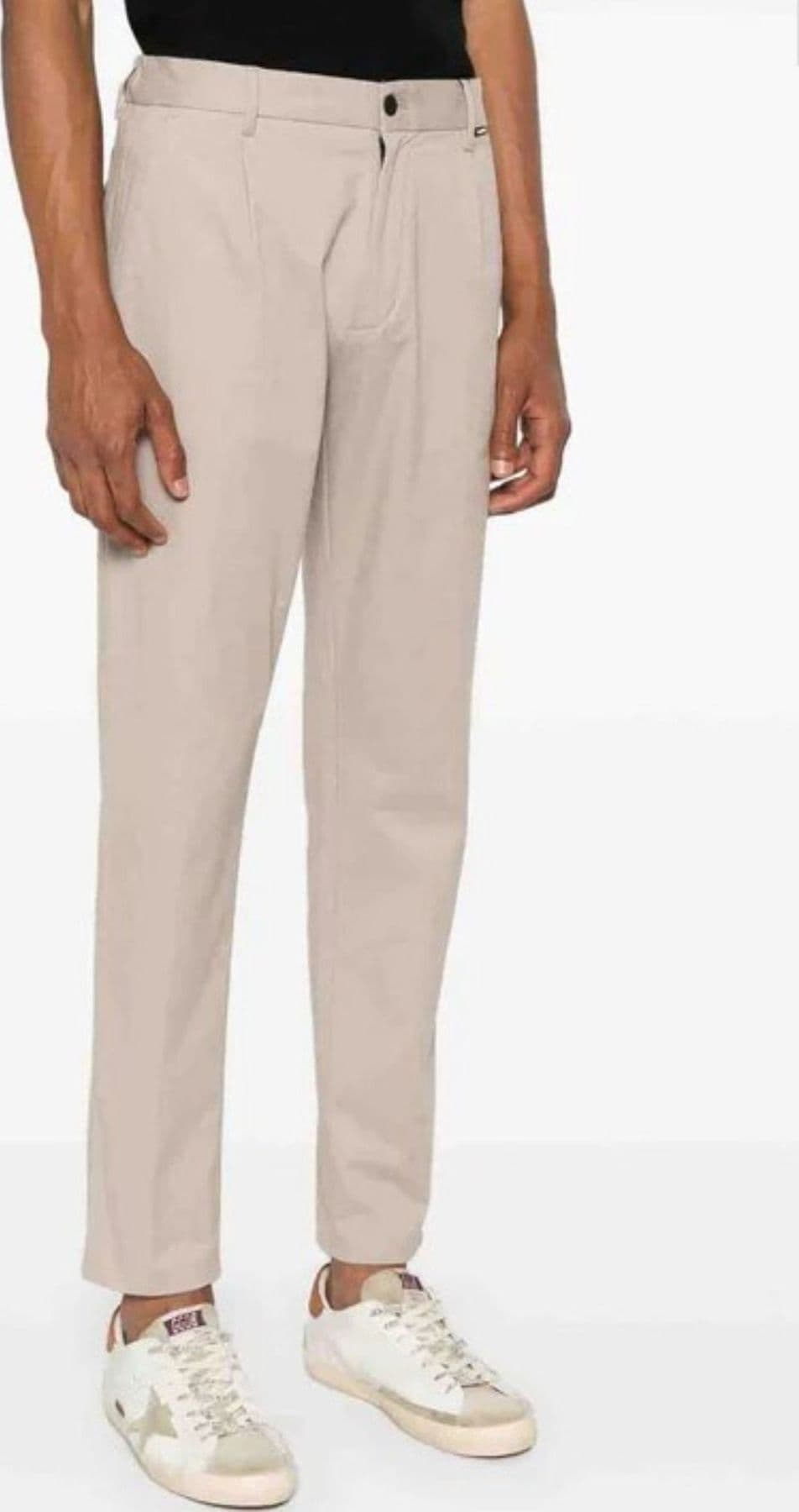 calvin klein  Pantaloni MODERN TWILL TAPERED PLEAT PANTS - 3