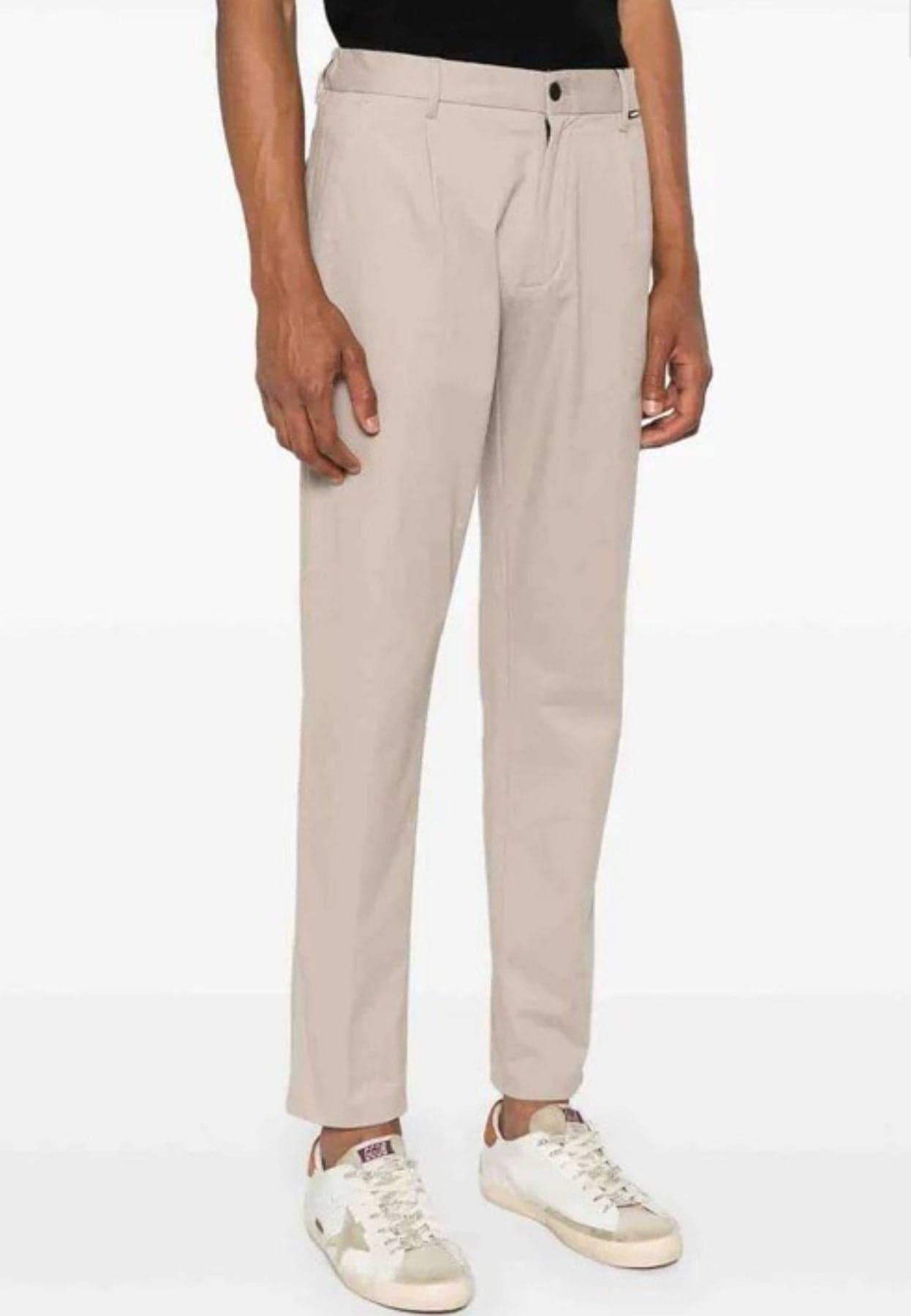 calvin klein  Pantaloni MODERN TWILL TAPERED PLEAT PANTS - 3