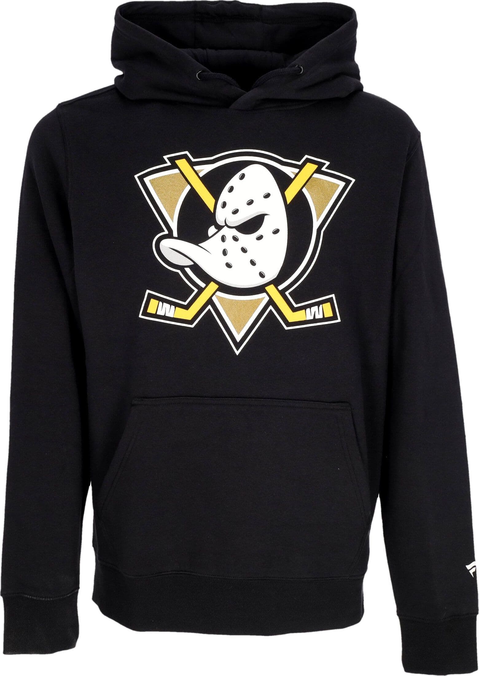 FANATICS BRANDED Felpa Cappuccio Uomo Nhl Primary Logo Graphic Hoodie Anaduc Black - 5
