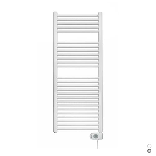 Termoarredo Elettrico Zehnder Aura H 1300 Cromo Largh 50 cm W300 - 3
