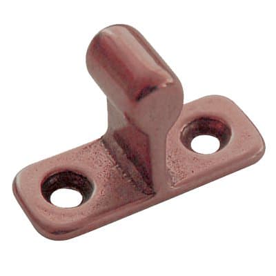 Incontro Fermaporta a Pinza ad Avvitare 14 x 34 mm H 24 mm 10 Pezzi - 2