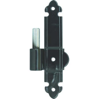 Cardine Persiana Lama a Filo Valgardena Ddf Nero 30 x 160 mm 12 mm 4 Pezzi - 2