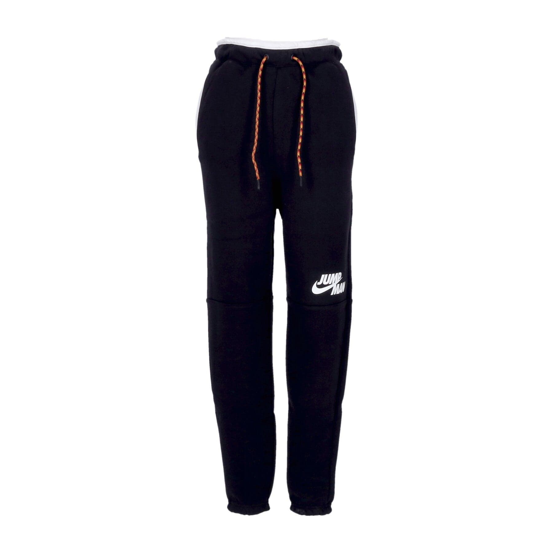 JORDAN Pantalone Tuta Felpato Uomo Jumpman Fleece Pant Black/white - 8