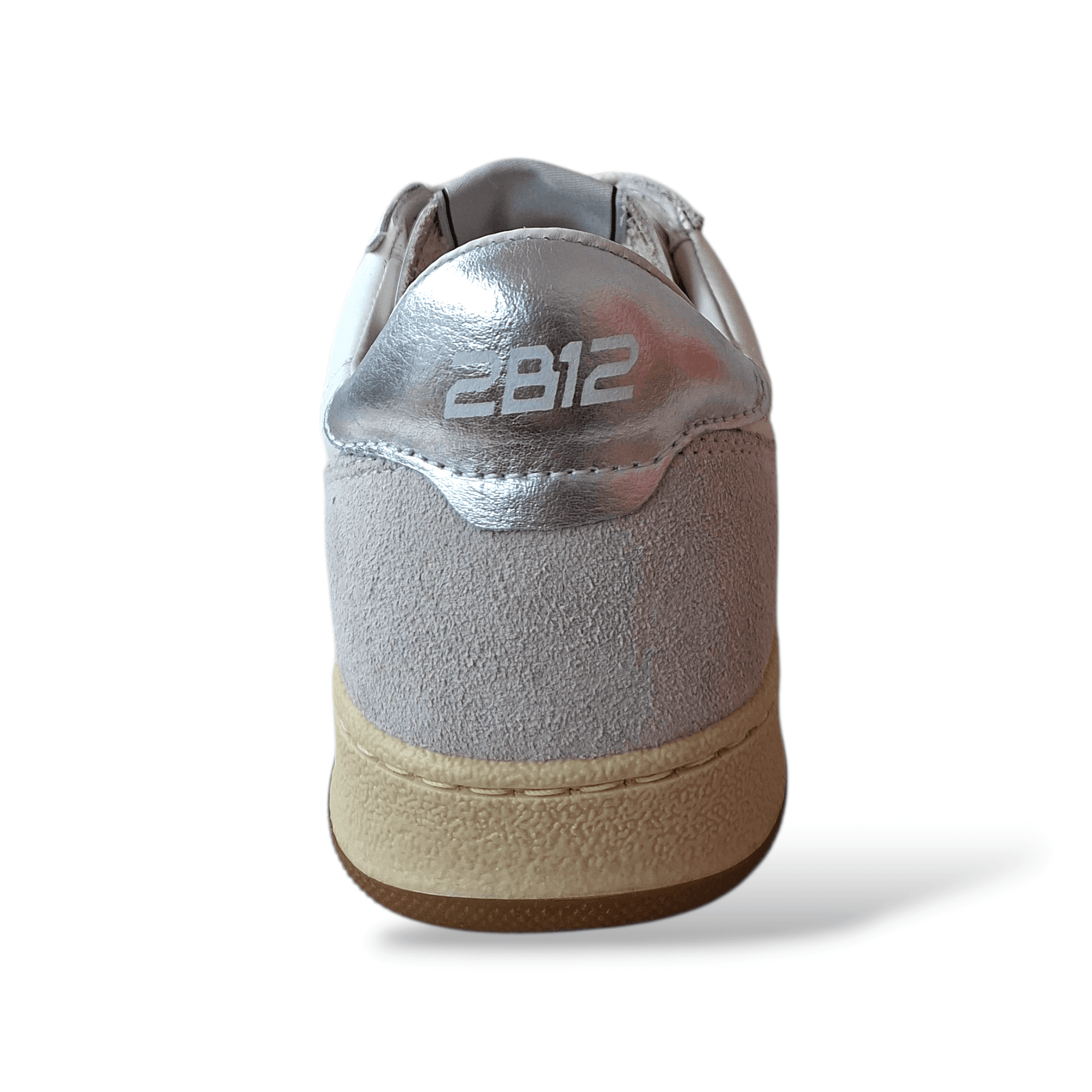 Sneakers bambina 2B12 Junior Play bianche glitter argento pelle in Ballerine Scarpetteria Gica - Trani, commercioVirtuoso.it