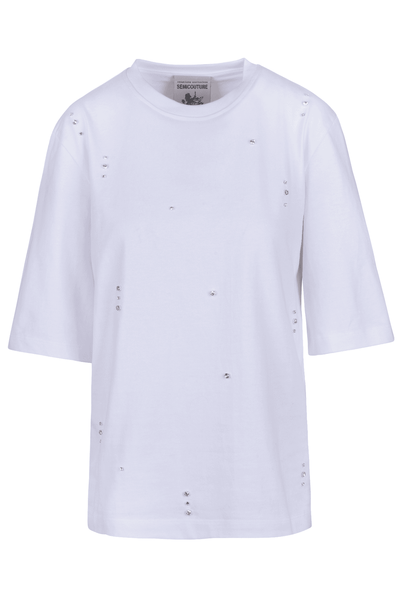 Semi-Couture Semi Couture - T-shirt - 470942 - Bianco - 7