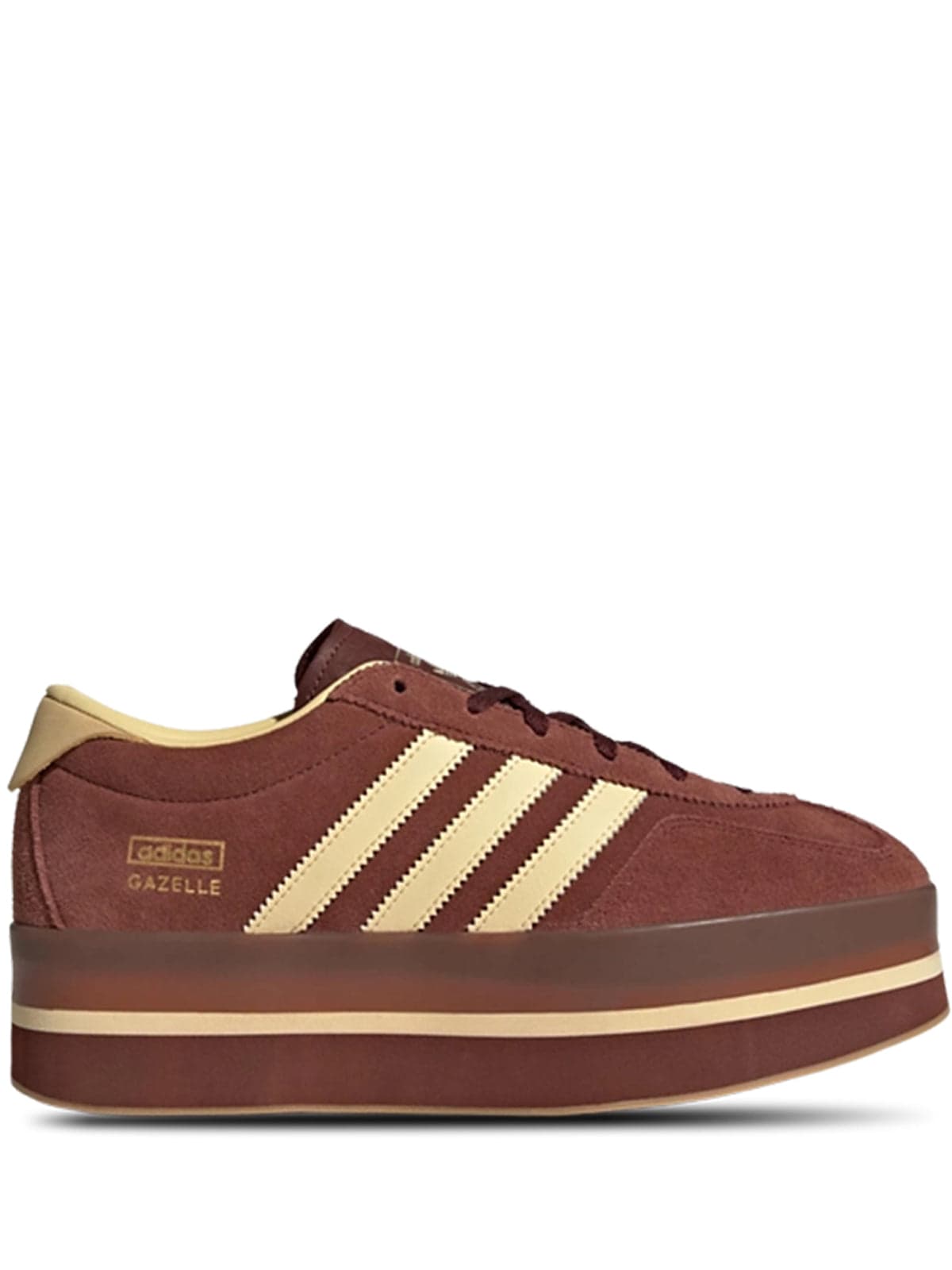 ADIDAS ORIGINALS Adidas Originals - Sneakers Gazelle Stack Marroni da Donna - 5
